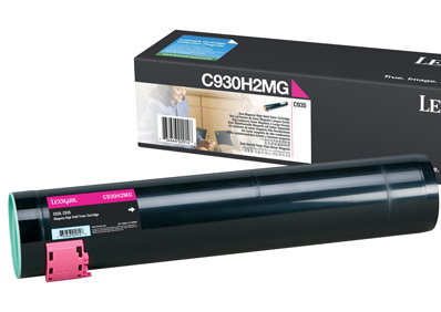 3659343-3837 Lexmark C930H2MG Toner magenta, 24.000 pages ISO/IEC 19798 for Lexmark C 935
