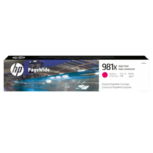 HP L0R10A/981X Ink cartridge magenta, 10.000 pages ISO/IEC 19798 114,5ml for HP PageWide E 58650/556