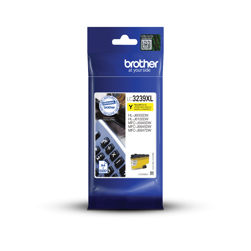 Brother LC-3239XLY Ink cartridge yellow, 5.000 pages for Brother MFC-J 5945
