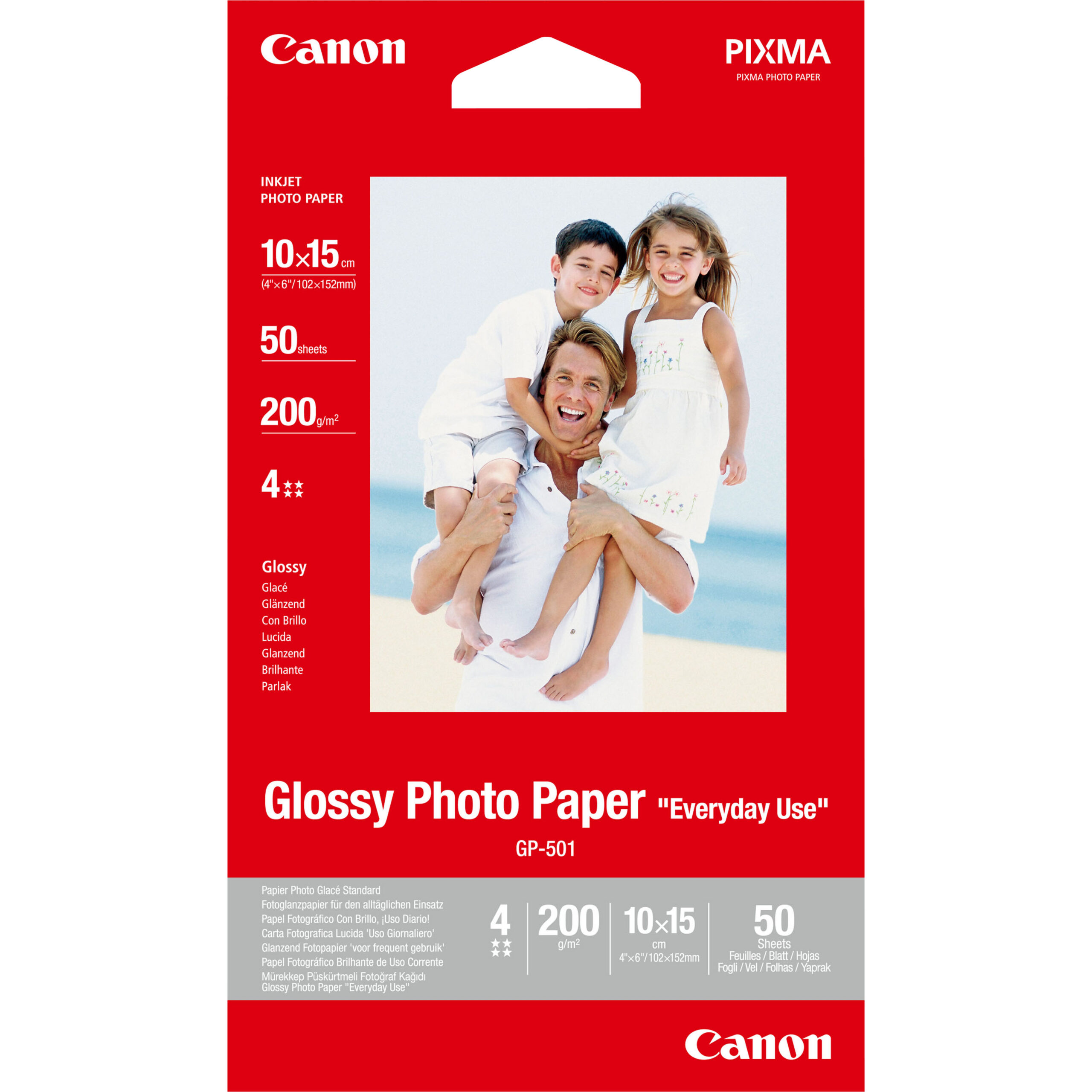 36927056_5242871041 Canon GP-501 Glossy Photo Paper 4x6" - 50 Sheets