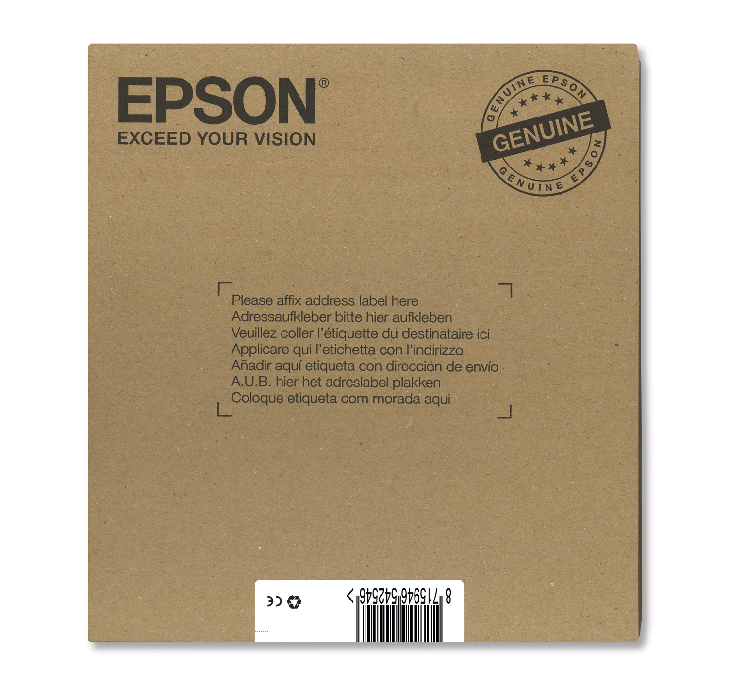36951690_4109321479 Epson C13T12954511/T1295 Ink cartridge multi pack Bk,C,M,Y EasyMail 11,2 ml + 3x7 ml Pack=4 for Epson Stylus BX 320/SX 235 W/SX 420/SX 525/WF 3500