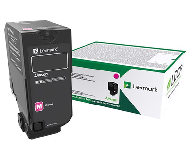 37098142_8369818845 Lexmark 75B20M0 Toner-kit magenta return program, 10.000 pages ISO/IEC 19752 for Lexmark CS 727