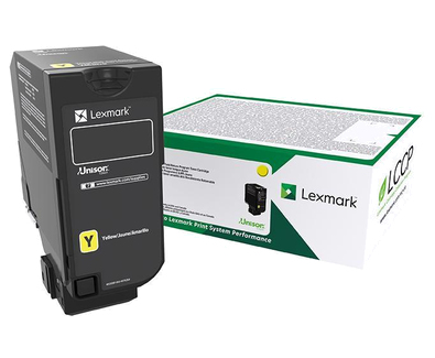 Lexmark 75B20Y0 Toner-kit yellow return program, 10.000 pages ISO/IEC 19752 for Lexmark CS 727