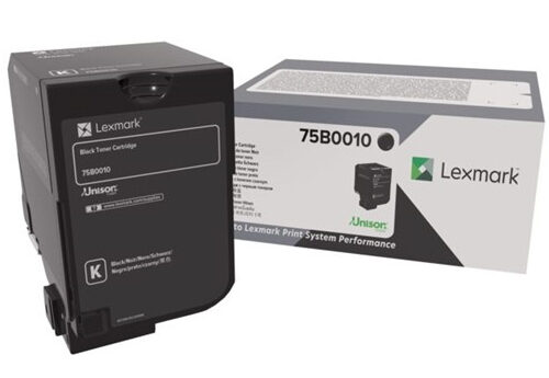Lexmark 75B0010 Toner-kit black, 13.000 pages ISO/IEC 19752 for Lexmark CS 727