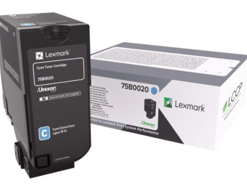 Lexmark 75B0020 Toner-kit cyan, 10.000 pages ISO/IEC 19752 for Lexmark CS 727