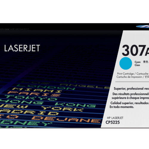HP CE741A/307A Toner cartridge cyan, 7.300 pages ISO/IEC 19798 for HP CLJ CP 5220