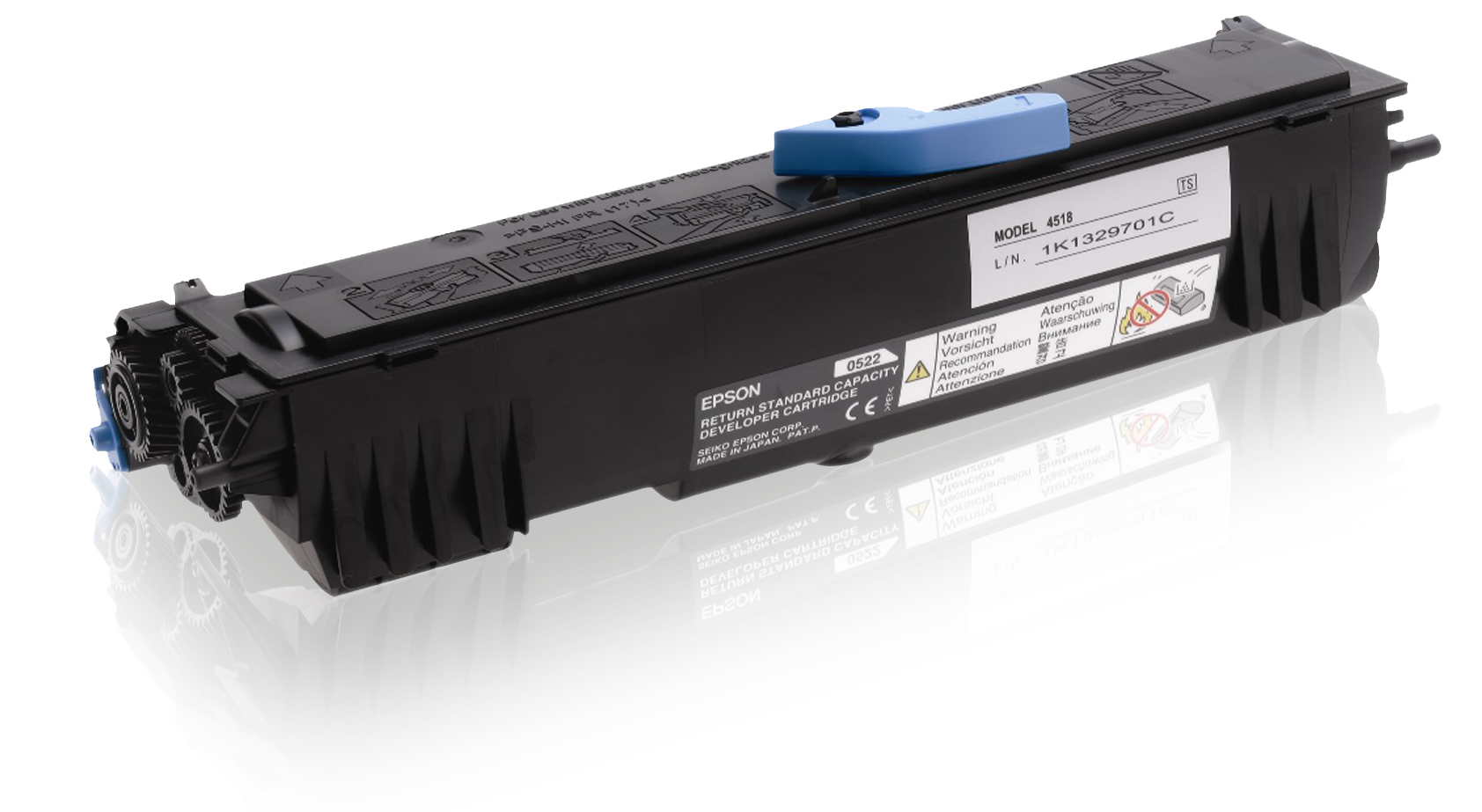 3713360_6561222750 Epson C13S050522/0522 Toner-kit black return program, 1.800 pages/5% for Epson AcuLaser M 1200