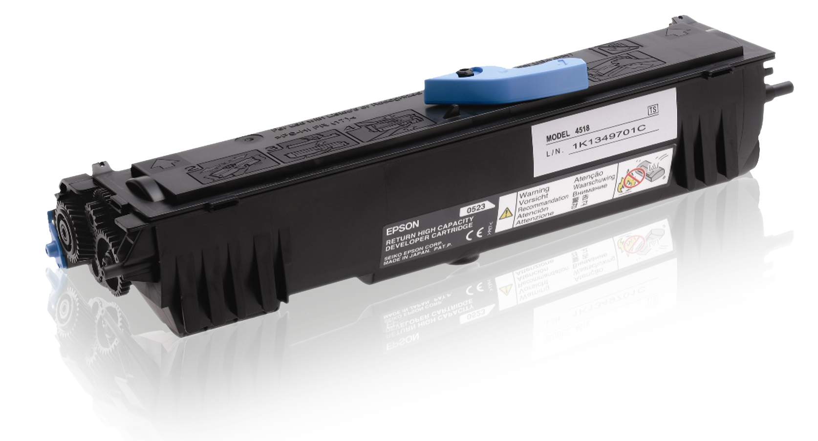 Epson C13S050523/0523 Toner-kit black return program, 3.200 pages/5% for Epson AcuLaser M 1200