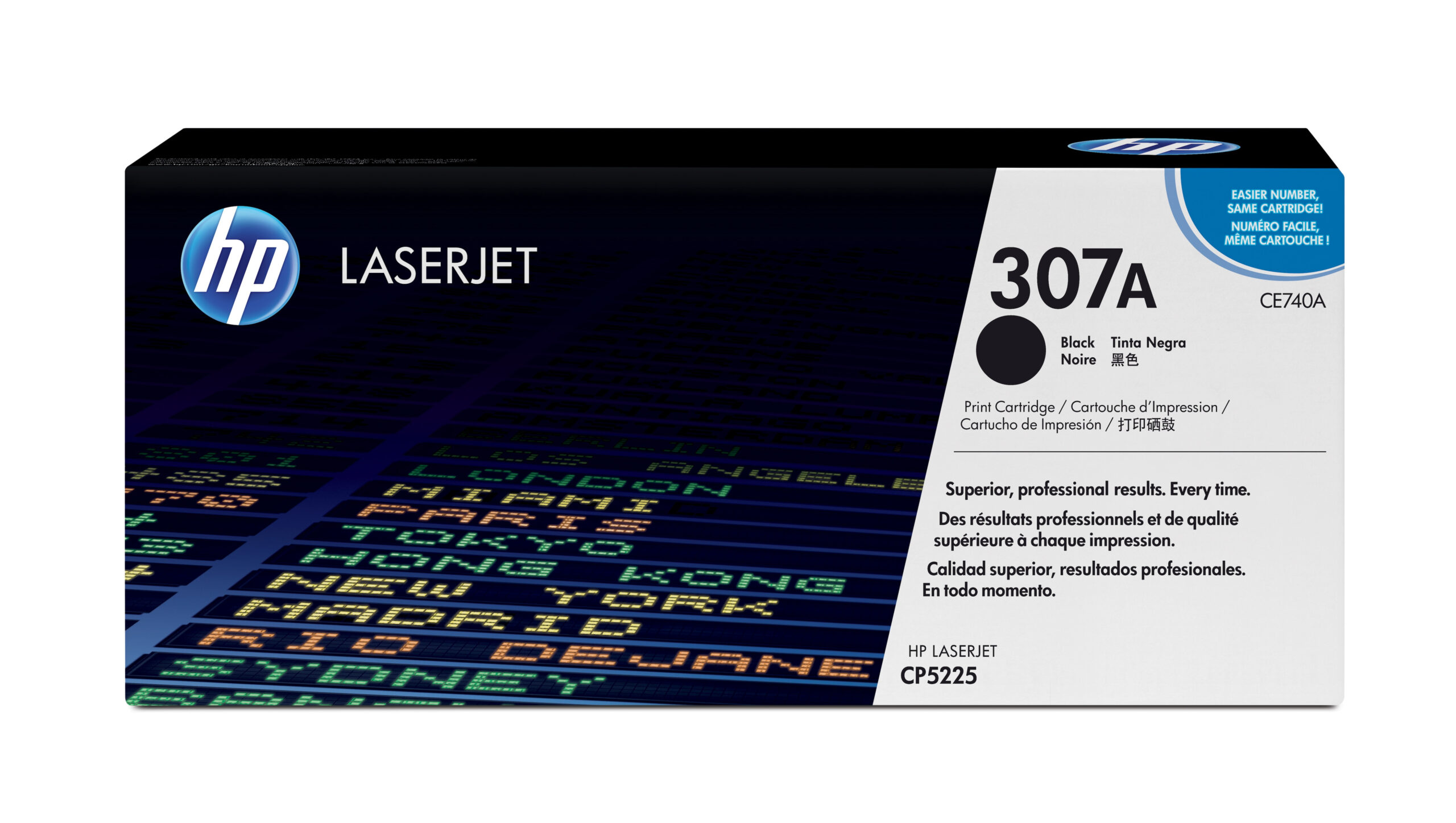 HP CE740A/307A Toner cartridge black, 7.000 pages ISO/IEC 19798 for HP CLJ CP 5220