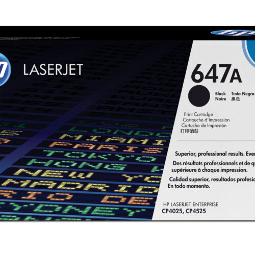 HP CE260A/647A Toner cartridge black, 8.500 pages ISO/IEC 19798 for HP CLJ CM 4540/CP 4025/CP 4520