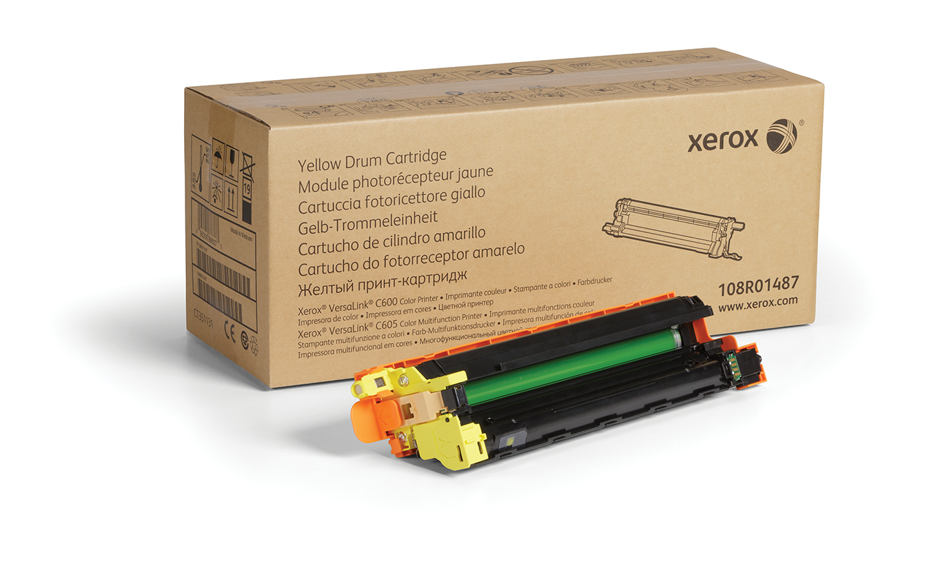 Xerox 108R01487 Drum kit yellow, 40.000 pages for Xerox VersaLink C 600/605