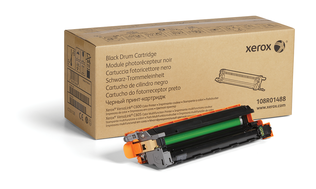 Xerox 108R01488 Drum kit black, 40.000 pages for Xerox VersaLink C 600/605