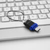 Verbatim Dual - USB 3.0 Drive 32 GB - USB-C / USB-A - Blue