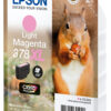 Epson C13T37964010/378XL Ink cartridge light magenta high-capacity, 830 pages 10,3ml for Epson XP 8000