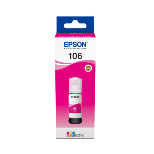 Epson C13T00R340/106 Ink bottle magenta, 5.000 pages 3400 Photos 70ml for Epson ET-7750