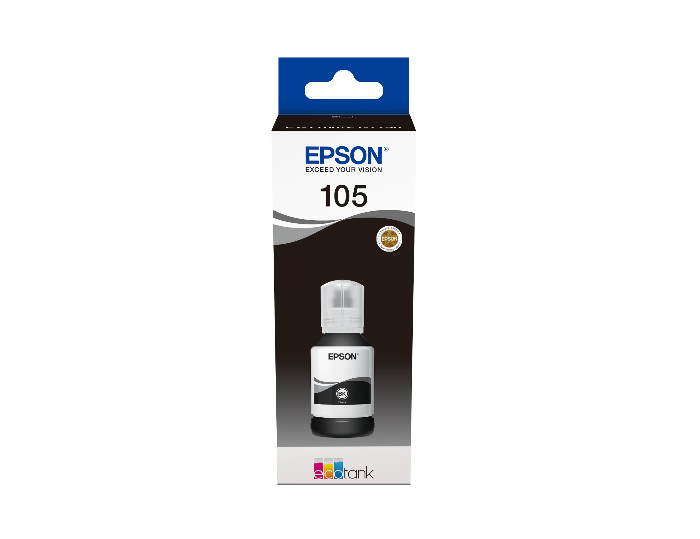 37987695_6554361165 Epson C13T00Q140/105 Ink bottle black, 8.000 pages ISO/IEC 19752 140ml for Epson ET-7750