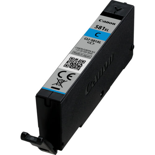 37989003_8022228022 Canon 2049C001/CLI-581CXL Ink cartridge cyan high-capacity, 515 pages ISO/IEC 19752 170 Photos 8.3ml for Canon Pixma TS 6150/8150