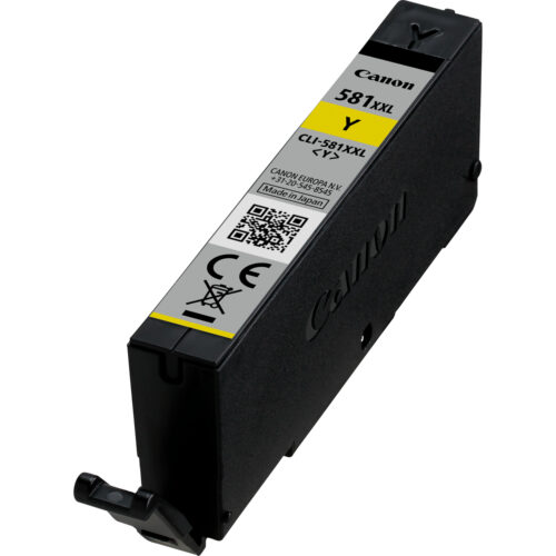 37989011_7222380239 Canon 1997C001/CLI-581YXXL Ink cartridge yellow extra High-Capacity, 825 pages ISO/IEC 19752 322 Photos 11.7ml for Canon Pixma TS 6150/8150