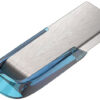 SanDisk Ultra Flair USB flash drive 128 GB USB Type-A 3.2 Gen 1 (3.1 Gen 1) Blue, Silver