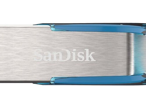 SanDisk Ultra Flair USB flash drive 128 GB USB Type-A 3.2 Gen 1 (3.1 Gen 1) Blue, Silver