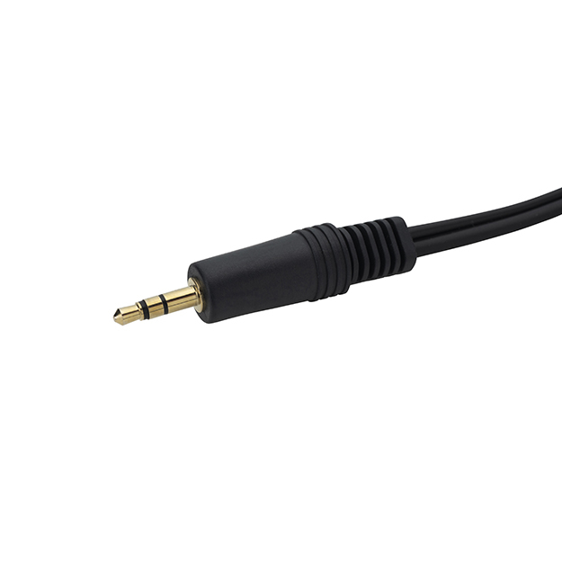 384e813b6fd6474e32a907fc4781f297d1148eb5 connektgear 2m 3.5mm Stereo Jack Audio Cable - Male to Male - Gold Connectors