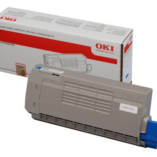 3923794_5966 OKI 44318607 Toner cyan, 11.500 pages ISO/IEC 19798 for OKI C 710/711/711 WT