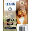 Epson C13T04F64010/478XL Ink cartridge gray high-capacity 200 Photos 11,2ml for Epson XP 15000