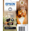 Epson C13T04F64010/478XL Ink cartridge gray high-capacity 200 Photos 11,2ml for Epson XP 15000
