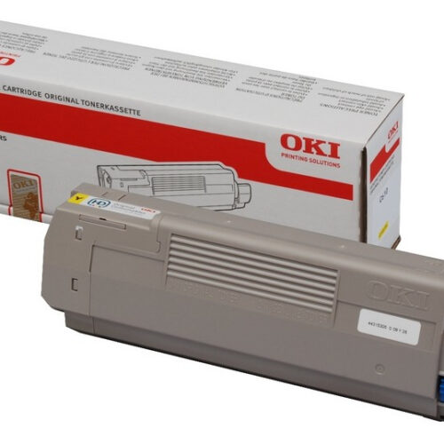 OKI 44315305 Toner-kit yellow, 6.000 pages ISO/IEC 19798 for OKI C 610