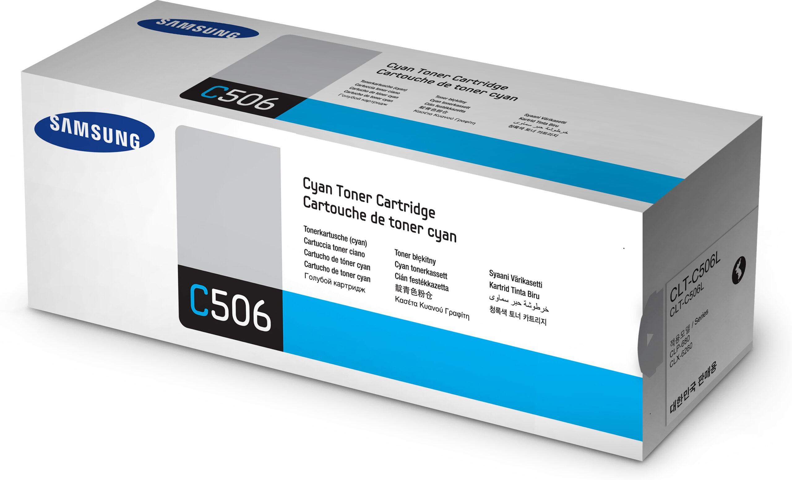 HP SU038A/CLT-C506L Toner cartridge cyan, 3.500 pages ISO/IEC 19798 for Samsung CLP-680