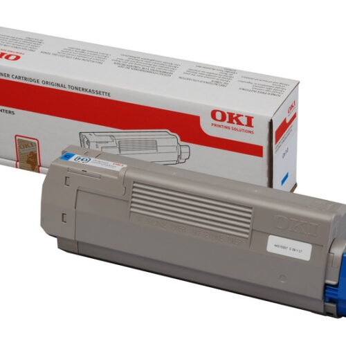 OKI 44315307 Toner-kit cyan, 6.000 pages ISO/IEC 19798 for OKI C 610