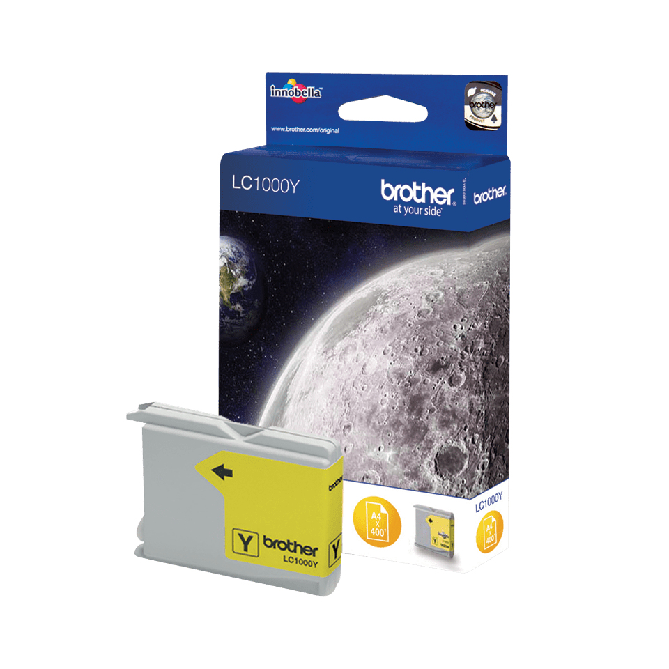 39ddf813310c5922677e5c175b29fdb4e0fbb23e Brother LC-1000Y Ink cartridge yellow, 400 pages ISO/IEC 24711 6.5ml for Brother DCP 130 C/MFC 5460