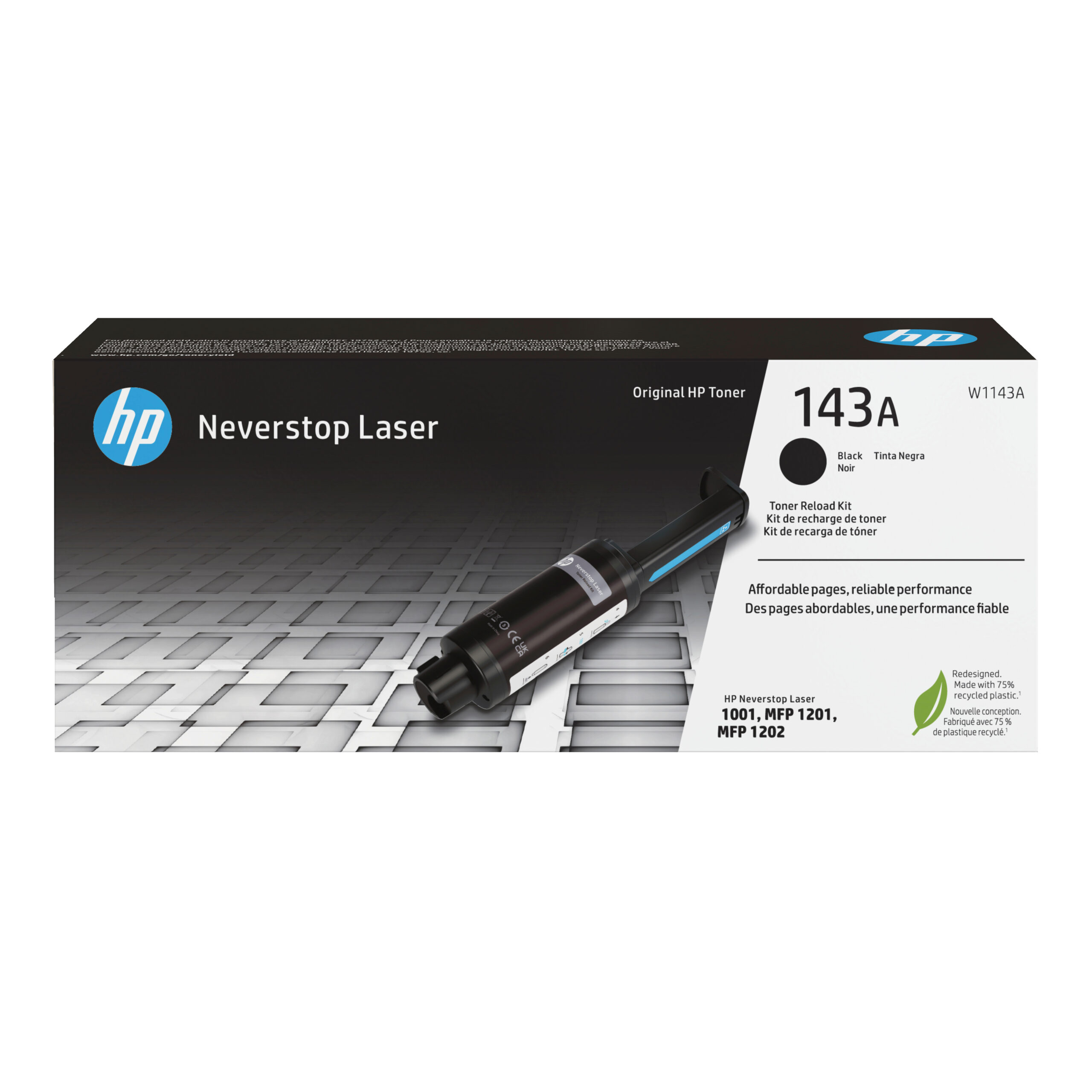 3b330158a3d08661a2c4fde2abc4009185dd4cd2 HP W1143A/143A Toner-kit, 2.500 pages ISO/IEC 19752 for HP Neverstop 1001