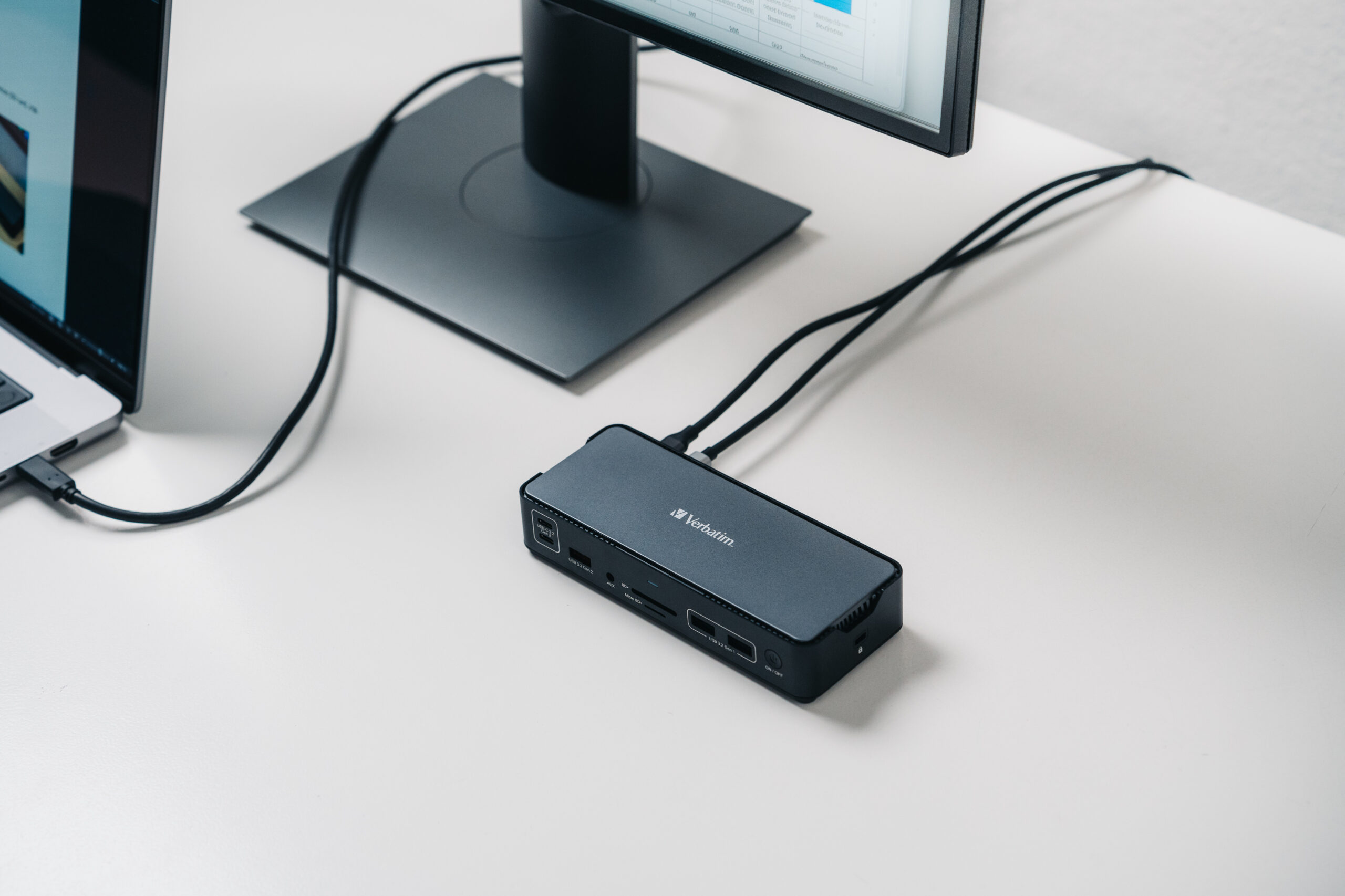 Verbatim CDS-15 Wired USB 3.2 Gen 1 (3.1 Gen 1) Type-C Black, Grey