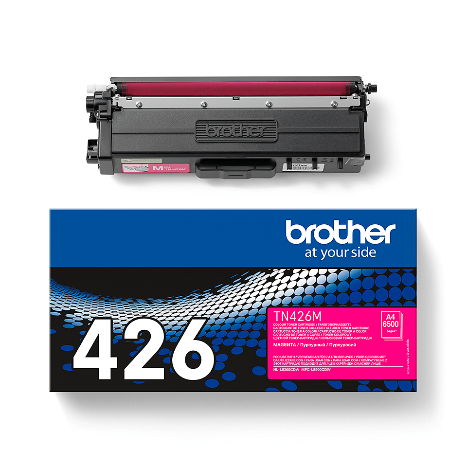 Brother TN-426M Toner-kit magenta extra High-Capacity high-capacity, 6.500 pages ISO/IEC 19752 for Brother HL-L 8360