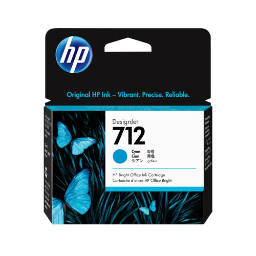 HP 3ED67A/712 Ink cartridge cyan 29ml for HP DesignJet T 200