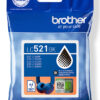 Brother LC-521BK Ink cartridge black, 500 pages ISO/IEC 19752 for Brother DCP-J 1260