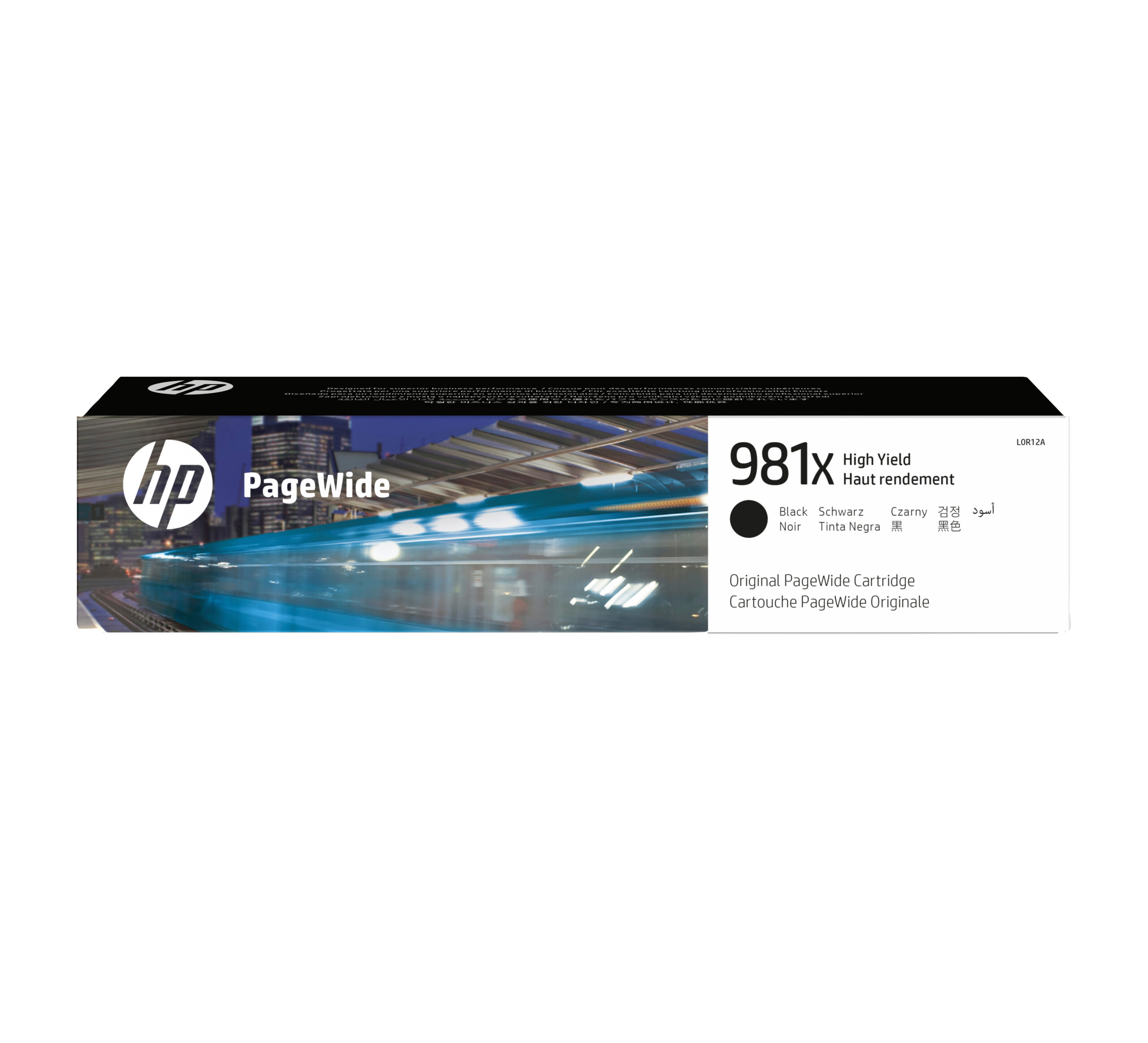 3cd2d5624ea0d59f3907a66b5f8889b2503a760d HP L0R12A/981X Ink cartridge black, 11.000 pages ISO/IEC 19798 194ml for HP PageWide E 58650/556