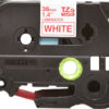 Brother TZE-262 DirectLabel red on white Laminat 36mm x 8m for Brother P-Touch TZ 3.5-36mm/HSE/6-36mm