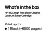 HP CF410X/410X Toner cartridge black high-capacity, 6.500 pages ISO/IEC 19798 for HP Pro M 452