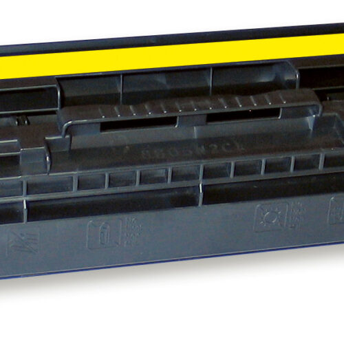 Compatible CP1215YPM Toner cartridge yellow, 1.400 pages (replaces HP 125A/CB542A) for HP CLJ CP 1210