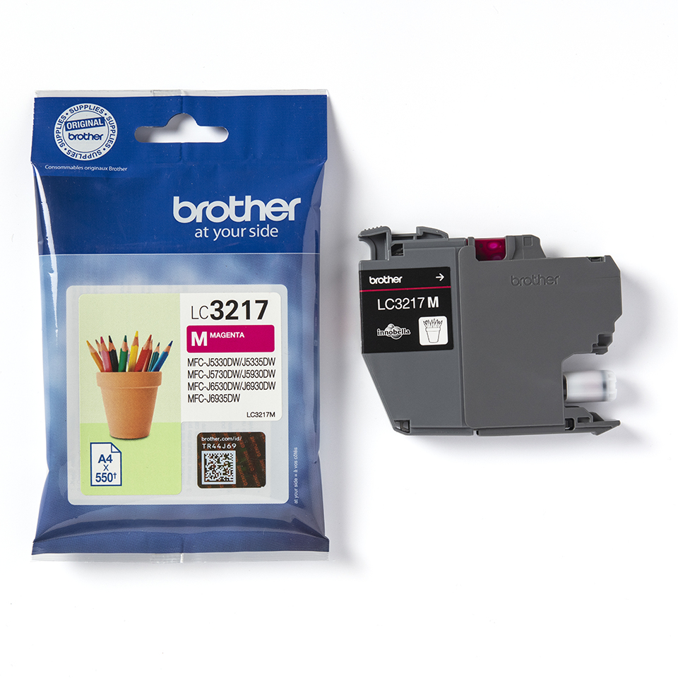 3e49ec46fc3c62b325f99429e93325dd11720795 Brother LC-3217M Ink cartridge magenta, 550 pages ISO/IEC 24711 9ml for Brother MFC-J 5330