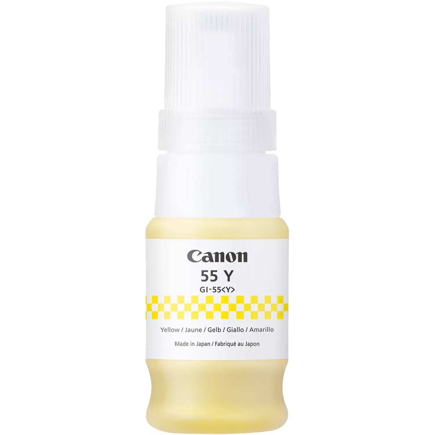 Canon 6291C001/GI-55Y Ink bottle yellow, 3.000 pages ISO/IEC 19752 40ml for Canon Maxify GX 1050