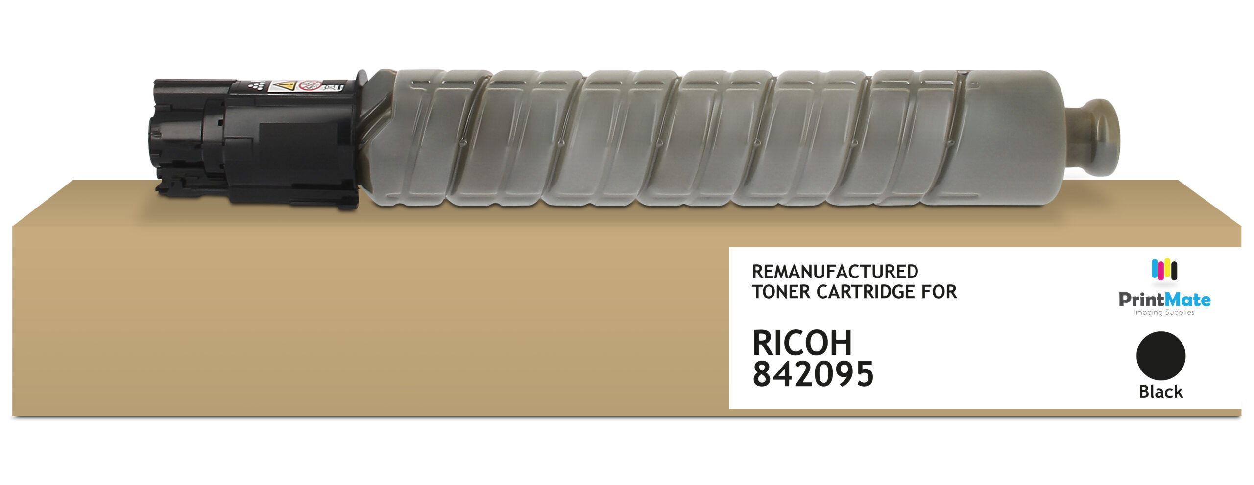 PrintMate RICOH 842095, remanufactured toner, Black 17000p