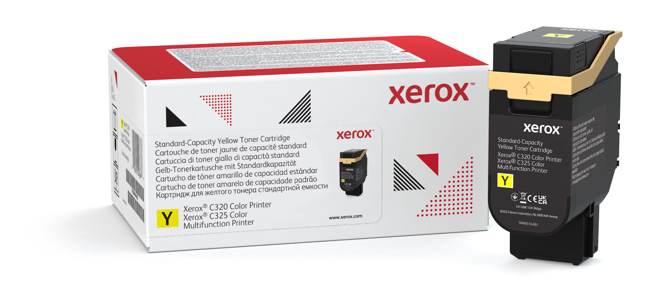 Xerox 006R04822 Toner cartridge yellow, 1.800 pages ISO/IEC 19752 for Xerox C 320
