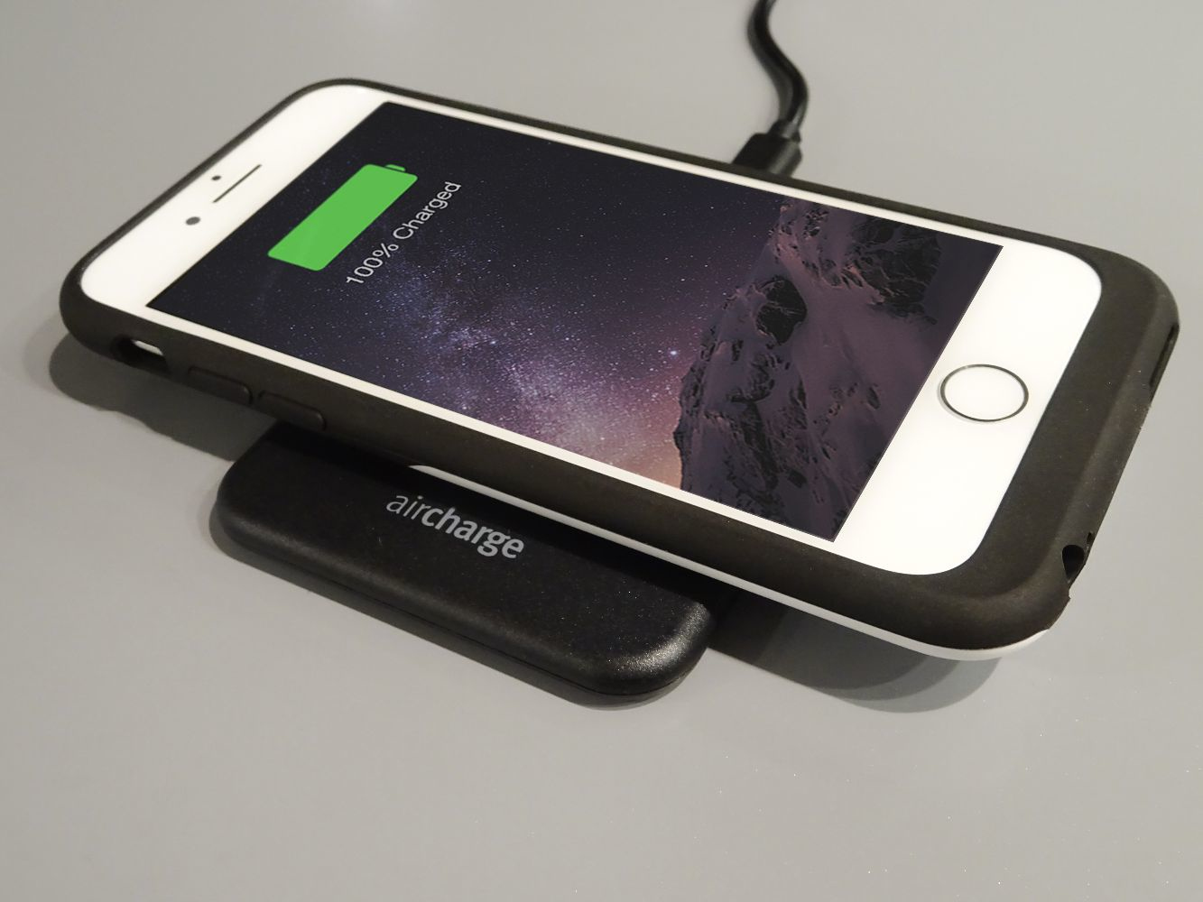 Aircharge AIR0224 mobile device charger Smartphone Black AC Indoor