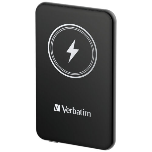 Verbatim Charge ´n´ Go Magnetic Wireless Power Bank 5000mAh Black