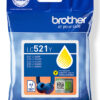 4108f139ba327264bf7d8b0a54bf8a6440e28778 Brother LC-521Y Ink cartridge yellow, 500 pages ISO/IEC 19752 for Brother DCP-J 1260