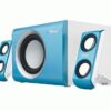 Trust SoundForce 2.1 AquaSonic speaker set 15 W Blue 2.1 channels