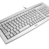Trust Slimline keyboard USB QWERTY White